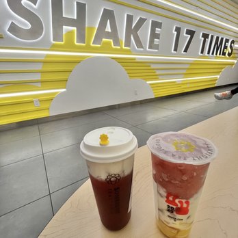 Sunright Tea Studio - Burlingame - Grape jasmine tea with cheese foam and grape frostie with pudding BOGO free February specials - Bubble Tea Near Me - Burlingame, California Sunright Tea Studio - Burlingame - Grape jasmine tea with cheese foam and grape frostie with pudding BOGO free February specials - Bubble Tea Near Me - Burlingame, California