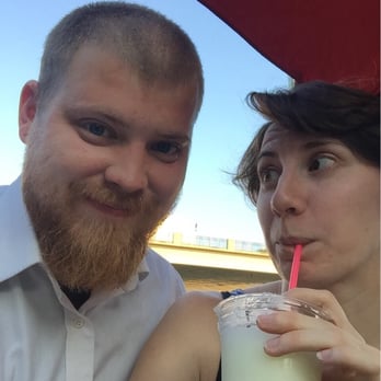Madigan's Waterfront - Drinks with my wife. - Seafood Near Me - Occoquan, Virginia