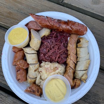 The Rathskeller - Sausage sampler - German Near Me - Indianapolis, Indiana