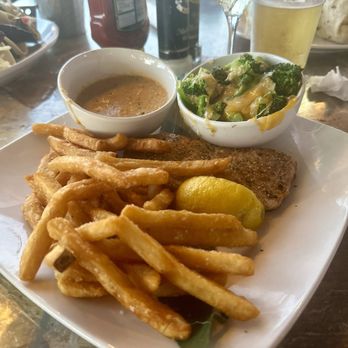 The Shack Riverfront - Salmon with Cajun cream sauce - Seafood Near Me - Palm Bay, Florida The Shack Riverfront - Salmon with Cajun cream sauce - Seafood Near Me - Palm Bay, Florida