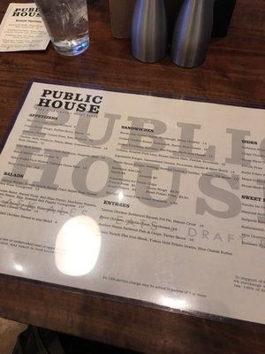 Menu photo 3 Public House San Francisco, CA Menu photo 3 Public House San Francisco, CA