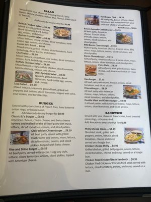 Menu photo 8 Classic BJ's Cafe Euless, TX