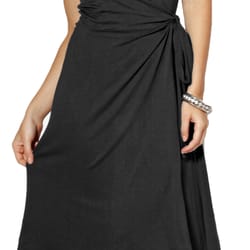 Rebecca Ruby - Black Wrap Dress