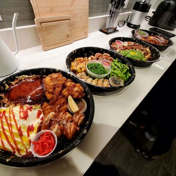 Fugetsu - Sunnyvale - Family set C, party set B, otsumami set, pork omelette - Japanese Near Me - Sunnyvale, California