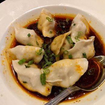 Trendy Dumpling - Pork spicy dumplings - Noodles Near Me - Houston, Texas Trendy Dumpling - Pork spicy dumplings - Noodles Near Me - Houston, Texas