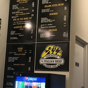 Al's Beef - Menu - Sandwiches Near Me - Chicago, Illinois