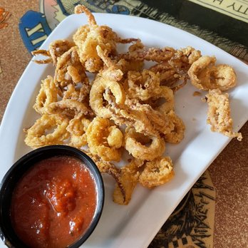 Goombays Grille & Raw Bar - Calamari. Really good!! - Seafood Near Me - Kill Devil Hills, North Carolina
