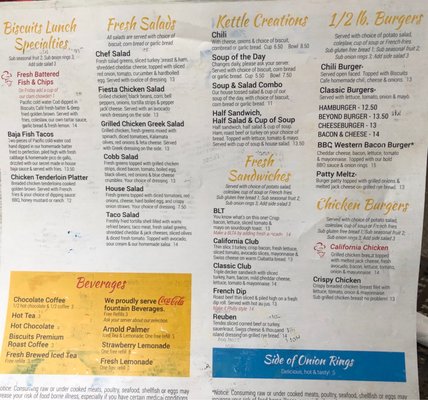 Menu photo 3 Biscuits Cafe Lake Oswego, OR