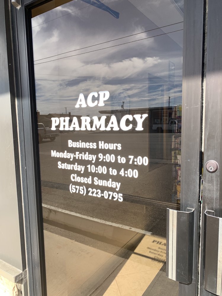 ACP PHARMACY Updated September 2024 1003 E 10th St, Alamogordo, New