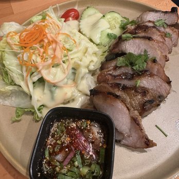 Manaao - "Grilled Pork Jowl" Ko Moo Yang - Thai Near Me - Tustin, California