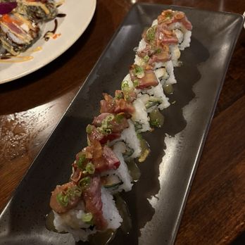 Musashi - Surf N' Turf roll - Sushi Bars Near Me - Frisco, Texas Musashi - Surf N' Turf roll - Sushi Bars Near Me - Frisco, Texas