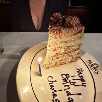 Pampas Steakhouse - Birthday Cake! - Steakhouses Near Me - Alpharetta, Georgia Pampas Steakhouse - Birthday Cake! - Steakhouses Near Me - Alpharetta, Georgia