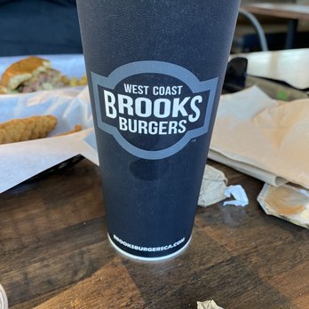 Brooks Burgers - The delicious strawberry lemonade. - Hot Dogs Near Me - Pismo Beach, California