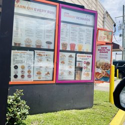 Dunkin' - Drive-thru menu