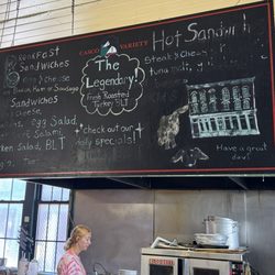 Casco Variety - Menu board.