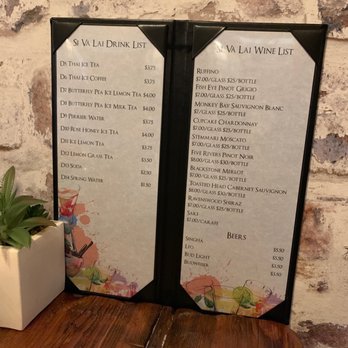Sivalai Thai Cuisine - Drink options - Thai Near Me - Dartmouth, Massachusetts Sivalai Thai Cuisine - Drink options - Thai Near Me - Dartmouth, Massachusetts