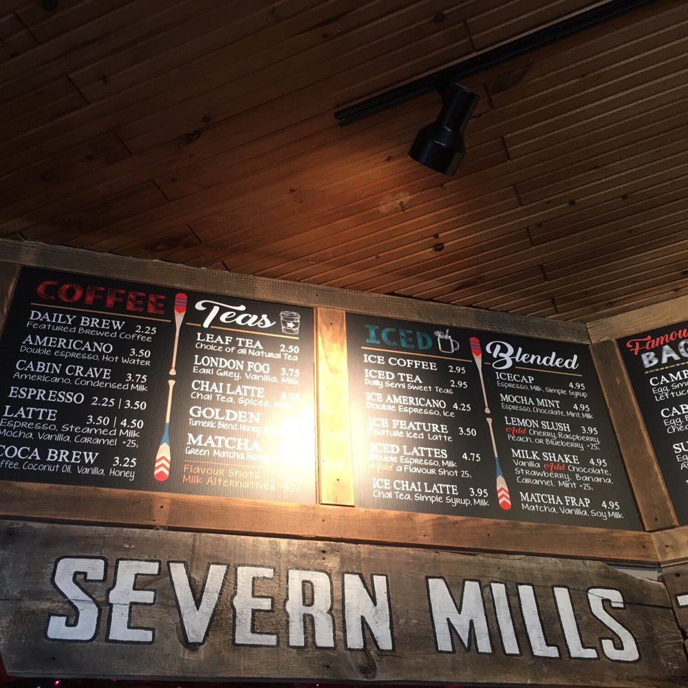 Trading Post Cabin - Menu - Cafes Near Me - Severn, Ontario Trading Post Cabin - Menu - Cafes Near Me - Severn, Ontario