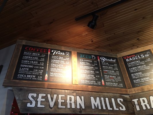 Menu photo 1 Trading Post Cabin Severn, ON