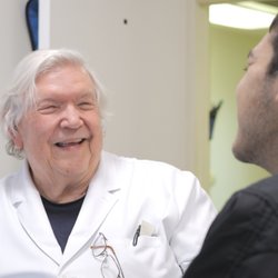 Athens Dental Associates - Dr. Carter with patient
