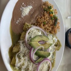 Enchiladas Pollo