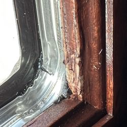 The Window & Door Store - This is just an example of a corner of one of our windows and how we received it.
