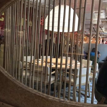 China Chilcano - Nice, fun bamboo fence around the table. - Peruvian Near Me - Washington, DC, District of Columbia