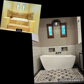 Centerstone Remodels - Jet tub before, freestanding acrylic tub after - General Contractors Near Me - Gilbert, Arizona