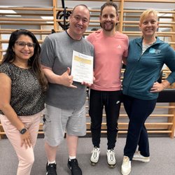 Watts Chiropractic Center - Me with Schroth certification picture with teachers