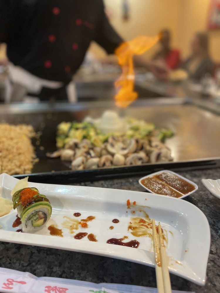 Food from Tepanyaki Japanese Steak House and Sushi Bar