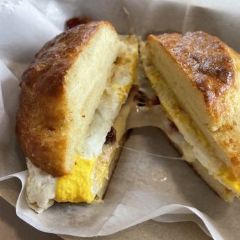 Uncle Matt's Bakery and Cafe - Bacon egg cheese on biscuit - Bakeries Near Me - Sandy Hook, Connecticut