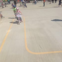 Inland Preschool - Trike-a-Thon day at Inland Preschool. They had to decorate their bikes to represent a Zoophonics letter.