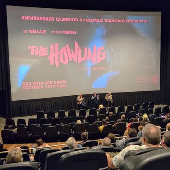 Laemmle Noho 7 - The Howling 45th Anniversary screening + Q&A with Joe Dante - Cinema Near Me - North Hollywood, California Laemmle Noho 7 - The Howling 45th Anniversary screening + Q&A with Joe Dante - Cinema Near Me - North Hollywood, California