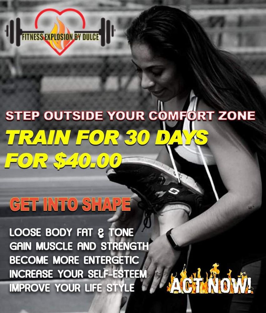 Fitness Explosion by Dulce Logo