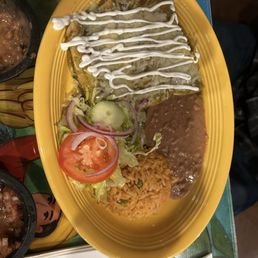 Green chicken enchiladas Green chicken enchiladas