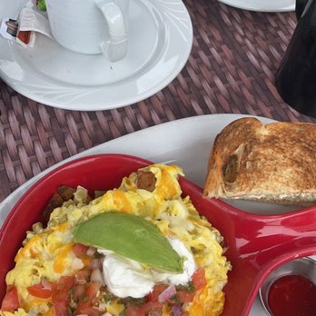 Blackboard Bistro - Eggs Benedict and Santa Fe Skillet - American Near Me - Seal Beach, California Blackboard Bistro - Eggs Benedict and Santa Fe Skillet - American Near Me - Seal Beach, California