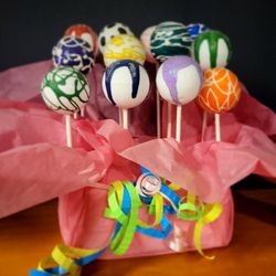 Pinched on the River - Cake Pops at the upstairs cafe