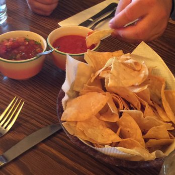 La Milpa - Salsa and chips at the table - Mexican Near Me - Milpitas, California