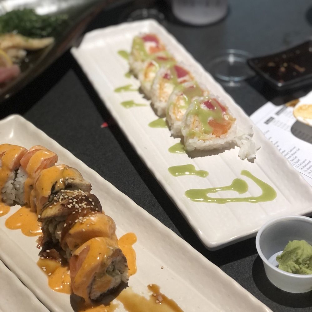 Ahoyama Restaurant - Ember and Wasbi roll - Sushi Bars Near Me - Hurst, Texas Ahoyama Restaurant - Ember and Wasbi roll - Sushi Bars Near Me - Hurst, Texas