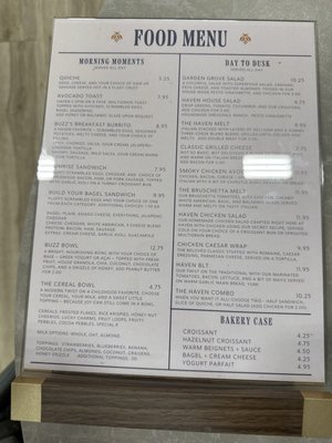 Menu photo 1 Haven Coffee and Goods Maryville, MO
