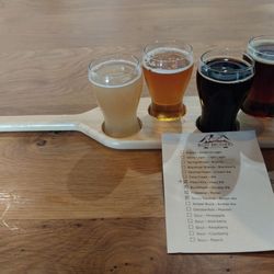 Bluff Brothers Brewing - Four pour flight