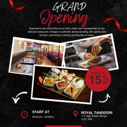 Royal Tandoori - It's going massive start with special discount