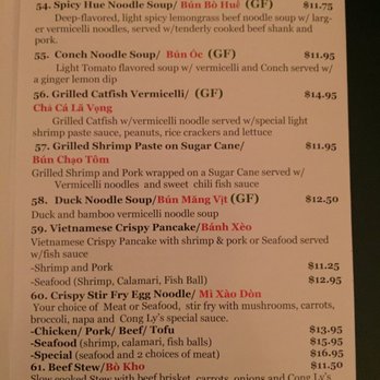 Pho Cong Ly - Menu - Vietnamese Near Me - Annandale, Virginia Pho Cong Ly - Menu - Vietnamese Near Me - Annandale, Virginia