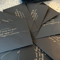 Calligraphy By Lily Among Thistles - Even more beautiful in person!