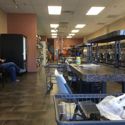 Laundry Place - New machines but not enough carts.
