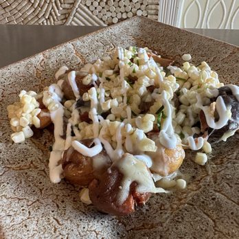 Miller Wine Works - Smashed marbles with fresh corn, Creme fraiche and more! - Wineries Near Me - Sutter Creek, California
