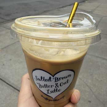 Cafe Paradiso - Salted Brown Butter & Oat Latte - Cafes Near Me - New York, New York