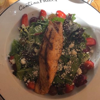 Cantina Frida - Salmon salad - New Mexican Cuisine Near Me - Beverly Hills, California Cantina Frida - Salmon salad - New Mexican Cuisine Near Me - Beverly Hills, California