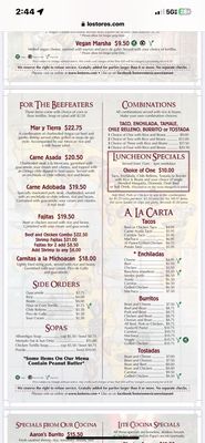 Menu photo 7 Los Toros Mexican Restaurant Chatsworth, CA Menu photo 7 Los Toros Mexican Restaurant Chatsworth, CA