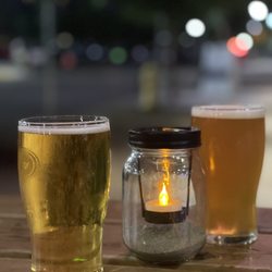 Central Station Taps - Kolsch and Pale Ale on a late beautiful summer evening.