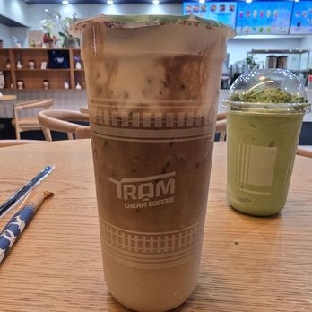 Tram Cream Coffee - White bear - Coffee & Tea Near Me - Westminster, California
